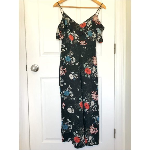 ZARA Floral Jumpsuit - Picture 3 of 3
